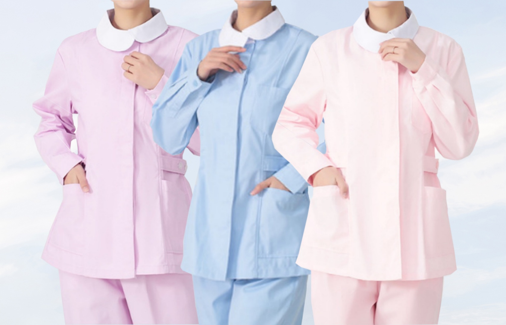 医院护士服分体套装女长袖短袖药店口腔牙科工作服护士套装护工服